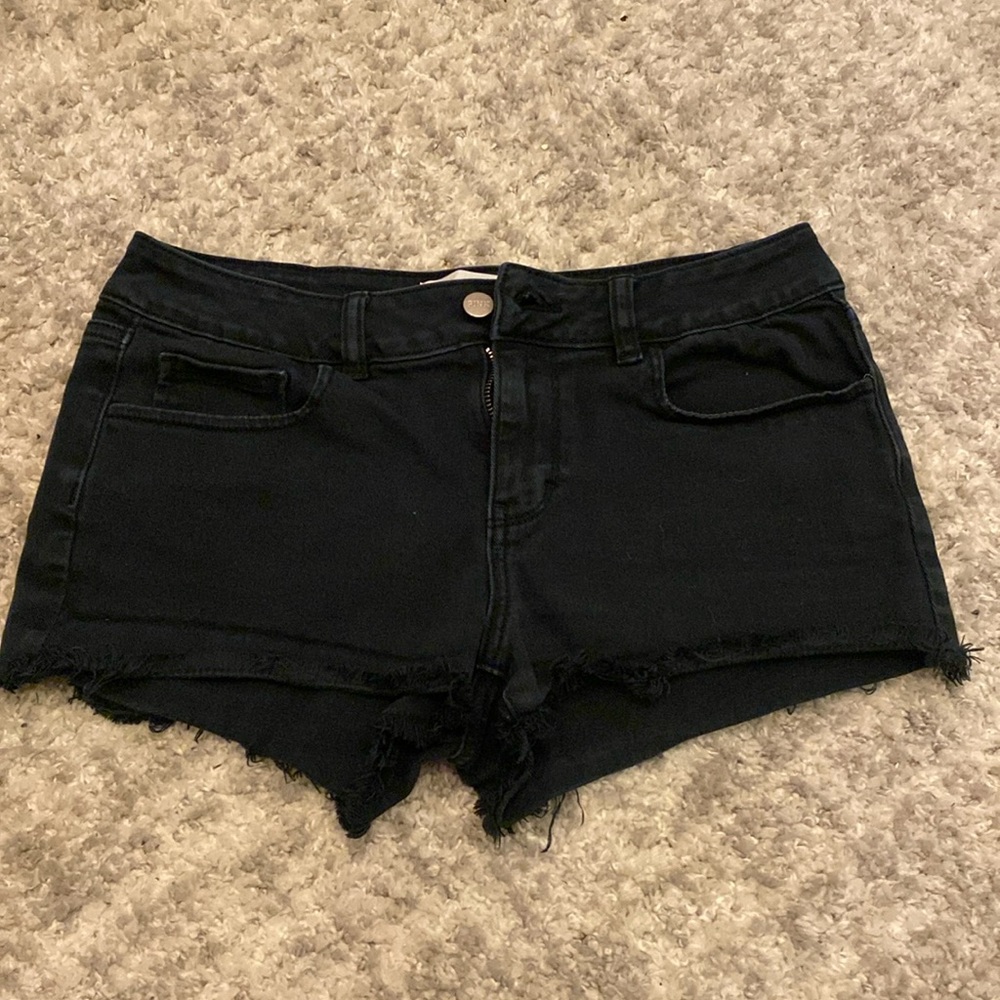PINK denim shorts